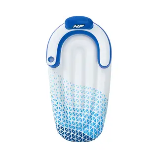 Bestway 43533 Aufblasbares Spielzeug für Pool & Strand Blau, Weiß Muster Schwimmender Lounge-Sessel