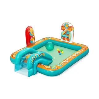 Bestway Retro Groove Kids Inflatable Play Center and Pool 1.93 m x 1.52 m x 74 cm