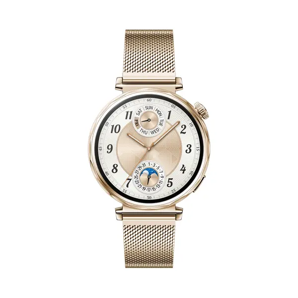 Huawei Watch GT5 41mm 3,35 cm (1.32") Amoled Digitaal 466 x 466 Pixels Goud thumbnail