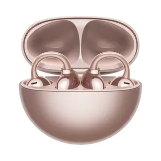 Huawei FreeClip Headset True Wireless Stereo (Tws) oorhaak Oproepen/muziek Usb Type-C Bluetooth Roségoud