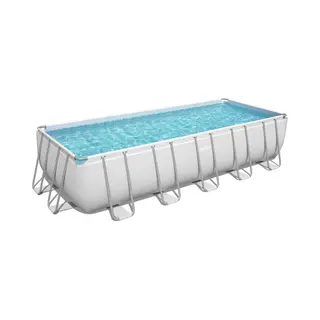 Bestway Power Steel 21' x 9' x 52" Rectangular Pool Set