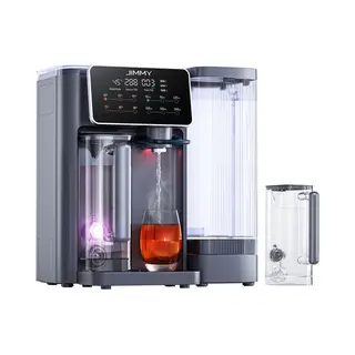 Jimmy R9 water filter Waterfilter voor op het aanrechtblad 5 l Zwart, Transparant