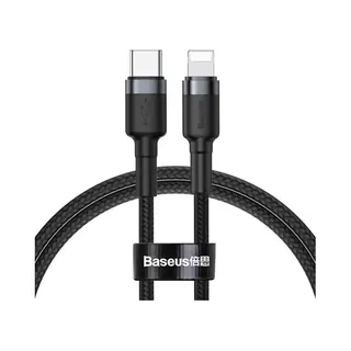 Baseus Cafule 1 m Zwart, Grijs