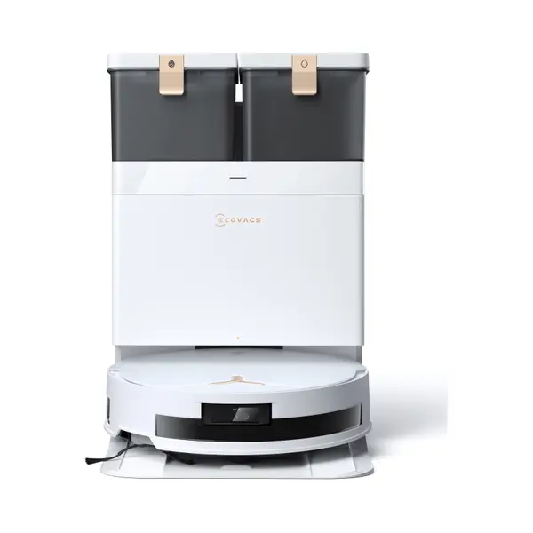 Ecovacs Deebot T50 Max Pro Omni - Robotstofzuiger Met Dweilfunctie - Zuigkracht 18.500 Pa - Wit thumbnail