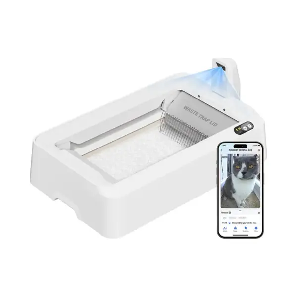 Petkit T7-Eu Kat Zelfreinigende kattenbak Wit thumbnail