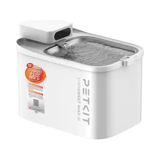 Petkit Eversweet Max2 hond & kat voedings- en watervoorziening Acrylonitrielbutadieenstyreen (Abs) Wit Universeel Automatische drinkbak voor huisdieren