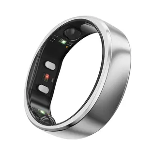 RingConn Gen 2 Air Nee Slimme ring met activiteitentracker IP68 Zilver