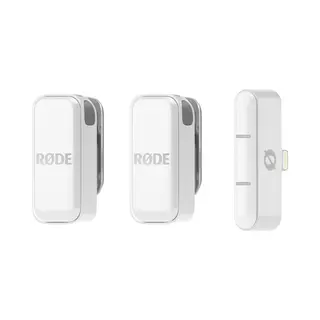 RØDe Wireless Micro Lightning White Draadloze Dasspeld Microfoon