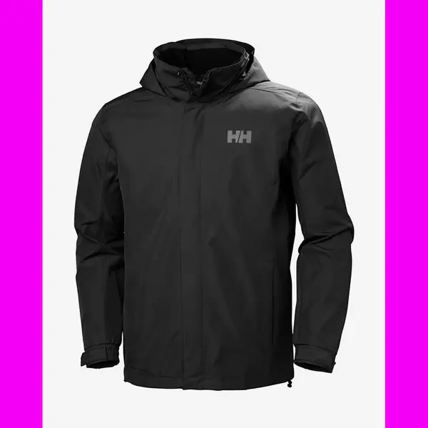 Helly Hansen Herren Regenjacke Dubliner Jacket, Schwarz, Xxl, 62643 thumbnail