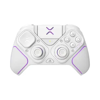 Pdp 052-002-Wh game controller Violet, Wit Rf/Usb Gamepad Analoog/digitaal Pc, PlayStation 4, PlayStation 5
