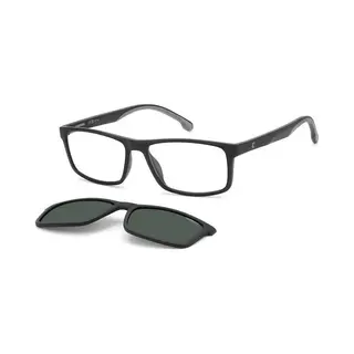 Carrera Man Carrera Ca 8065/Cs 003/Uc Optical Frames Polyamide Black-opaque Multicolor Squared Polarized Clip-on