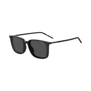 Hugo Boss Man Hugo Boss Hg 1270/Cs 807/Ir Optical Frames Injected Black Grey Squared Clip-on