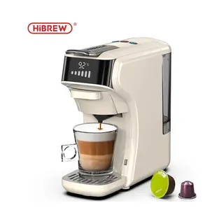 HiBREW H1B - 6 In 1 - Koffiemachine - Koffiezetapparaat - Multifunctioneel Voor Warm En Koud - Kapsulekoffiezetapparaat - Voor Nespresso, Dolce Gusto,