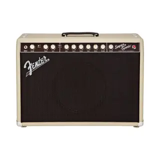 Fender Super- 22 Combo Blonde And Oxblood - Röhren Combo Verstärker Für E-Gitarre