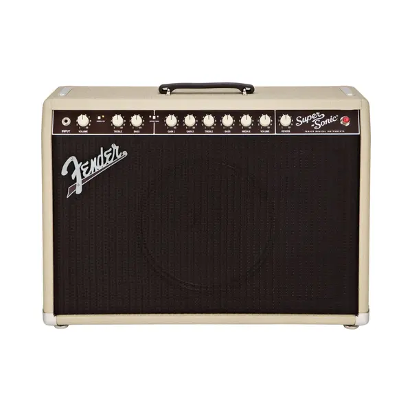 Fender Super- 22 Combo Blonde And Oxblood - Röhren Combo Verstärker Für E-Gitarre thumbnail