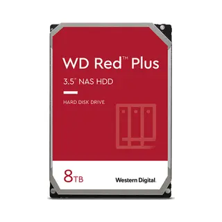 Western Digital Red Plus Interne Festplatte 8 Tb 5640 Rpm 256 Mb 3.5" Serial Ata Iii