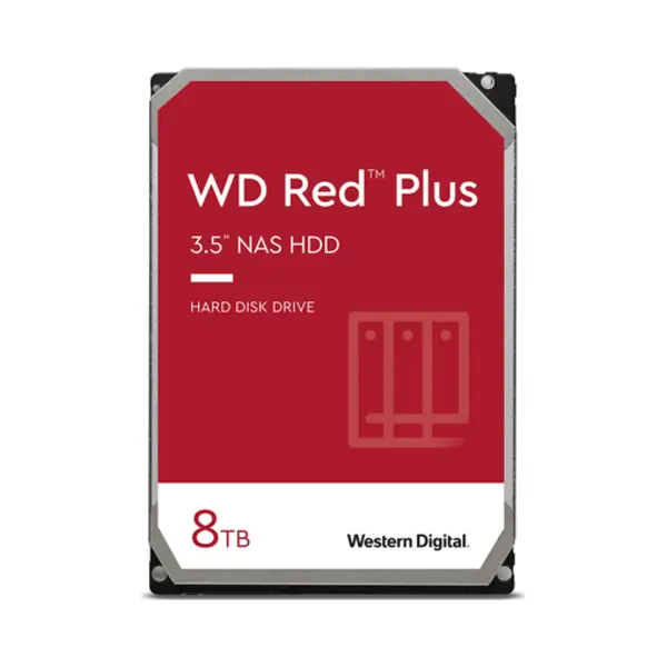 Western Digital Red Plus internal hard drive 8 Tb 5640 Rpm 256 Mb 3.5" Serial Ata Iii thumbnail