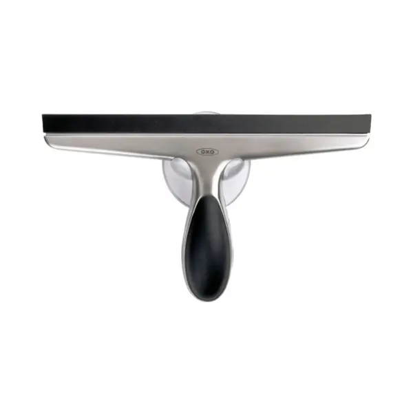 Oxo 1060619V5MLNYK shower squeegee Single blade shower squeegee Black, Stainless steel thumbnail