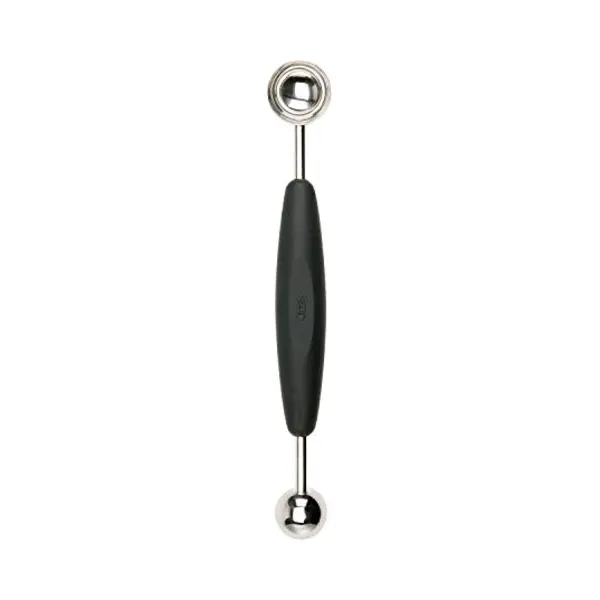 Oxo Good Grips Double-Sided Melon Baller – Stainless Steel Dual Scoop For Fruit, Garnishes & Desserts – Soft Non-Slip Handle – Dishwasher Safe thumbnail