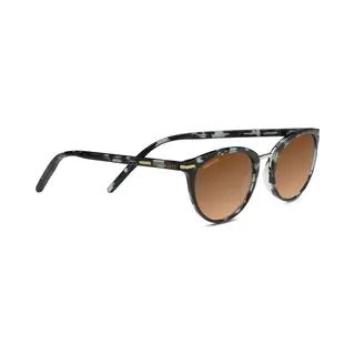 Serengeti Sunglasses Elyna 8844 Shiny Havana Mineral Polarized Drivers Brown