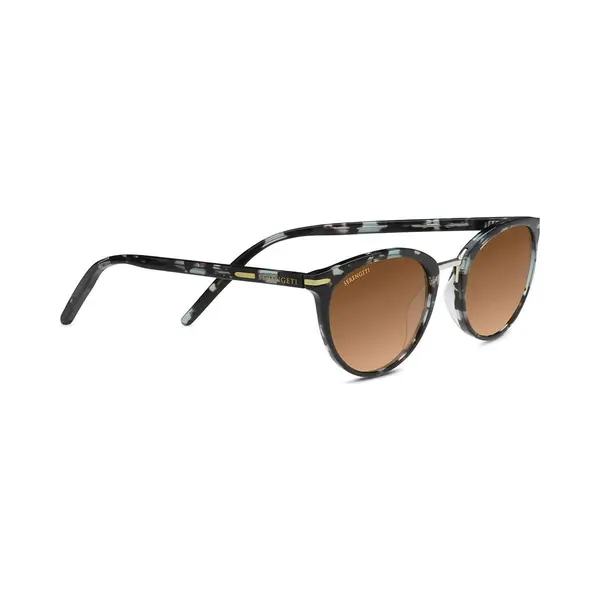 Serengeti Sunglasses Elyna 8844 Shiny Havana Mineral Polarized Drivers Brown thumbnail