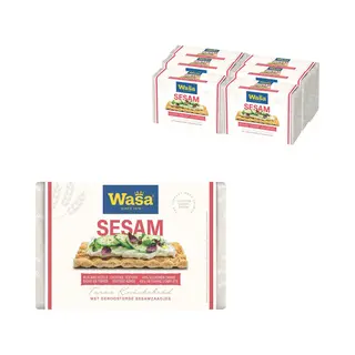 Wasa Sesam Knäckebröd - 6 X 250g
