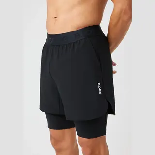 Björn Borg 2-in-1 Shorts - Black
