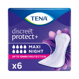 Tena Discreet Maxi Night 6 Pads