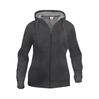 Clique Basic Hoody Full Zip Women 021035 - Antraciet Melange - Xxl