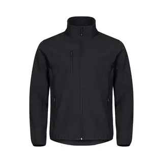 Clique, Herren, Outdoorjacken, Softshell Jacke 0200910 (S), Schwarz, S