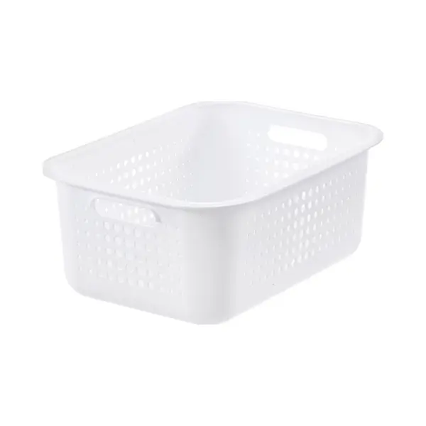 SmartStore - Basket 10 Opbergmand 10 Liter Recycled - Polypropyleen - Wit thumbnail