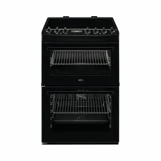 Aeg CIX6540ACB cooker Freestanding cooker Electric Zone induction hob Black