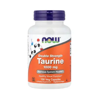 Now Foods Taurine Amino Acid Performance 1000mg Capsules - 100 Vegan Capsules