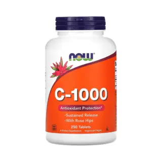 Now Foods C-1000 250 Tablets To Support Normal Function Of Skin And Bones - Now®