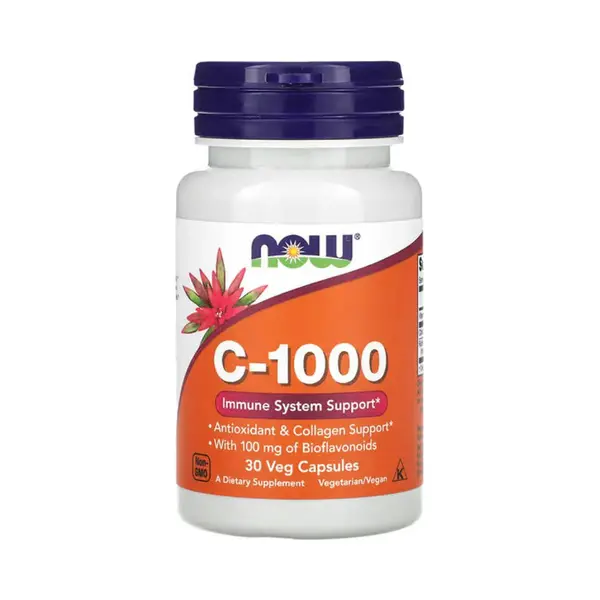 Now Foods Vitamin C Immune 1000 Mg - 30 Vegan Capsules thumbnail