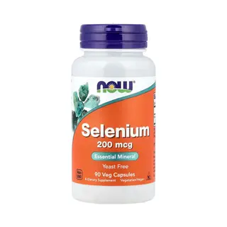 Now Foods Selenium Antioxidant 200 Mcg - 90 Vegan Capsules
