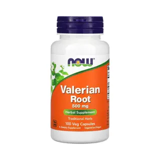 Now Foods Valerian Root Sleep 500mg Vegan Capsules - 100 Capsules