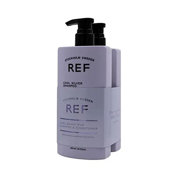 Ref Stockholm - Cool Silver Duo Verpakking - 600ml + 600ml - Zilver Shampoo & Conditioner thumbnail