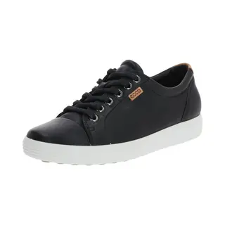 Ecco Sneakers Laag 'Soft 7' Lichtbruin / Zwart