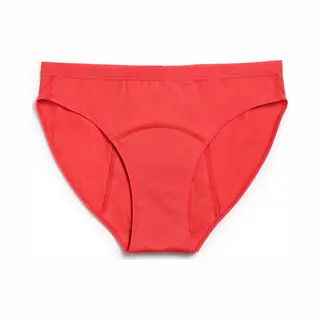 ImseVimse - Imse - Tiener Menstruatieondergoed - Period Underwear Bikini - Hevige Menstruatie - S - 158/164 - Rood