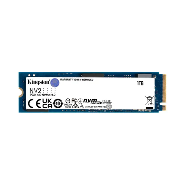 Kingston Technology 1000G NV2 M.2 2280 PCIe 4.0 NVMe Ssd thumbnail