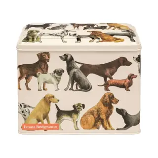 Emma Bridgewater - Bewaarblik Xl Caddy Dogs - Honden - Blik - Rechthoek - 19 X 13 X 14 Cm