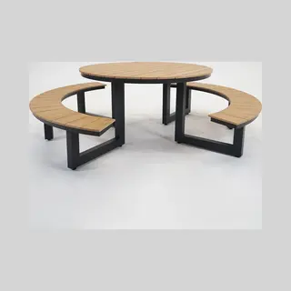 Vita Massa Ronde Picknicktafel
