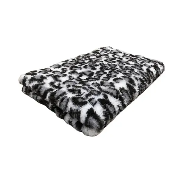 Topmast Vetbed Hondendeken - Dierenmat - Dierendeken - Luipaard Grijs - Latex Anti Slip - 150 X 100 Cm - Machinewasbaar thumbnail