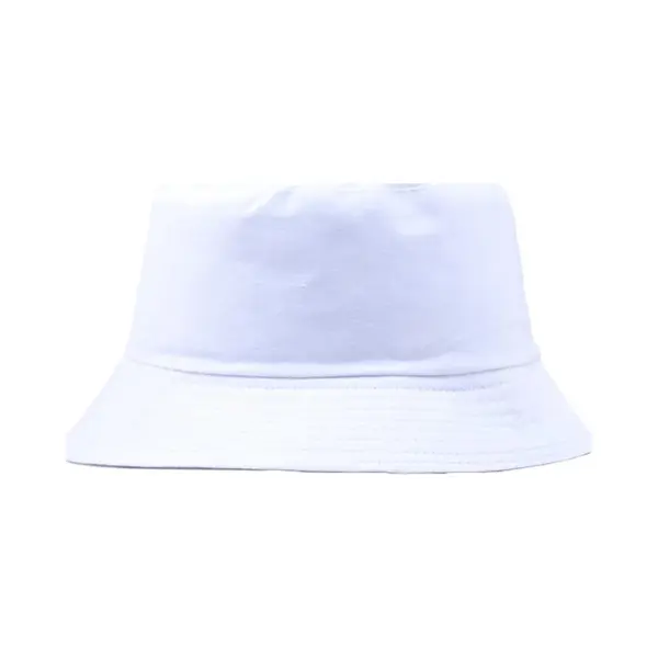 Loud And Clear® - Hoed - Vissershoedje - Bucket Hat - Heren Dames - Wit - Zonnehoed thumbnail