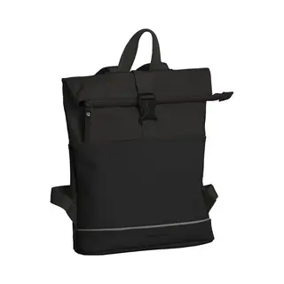 Daniel Ray Allentown Rolltop Laptop Rugzak Waterproof - Zwart