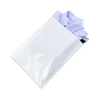 Verzendzakken Voor Kleding - Verzendzakken Webshop - Retourstrip - 390mm X 430mm - 50 Stuks