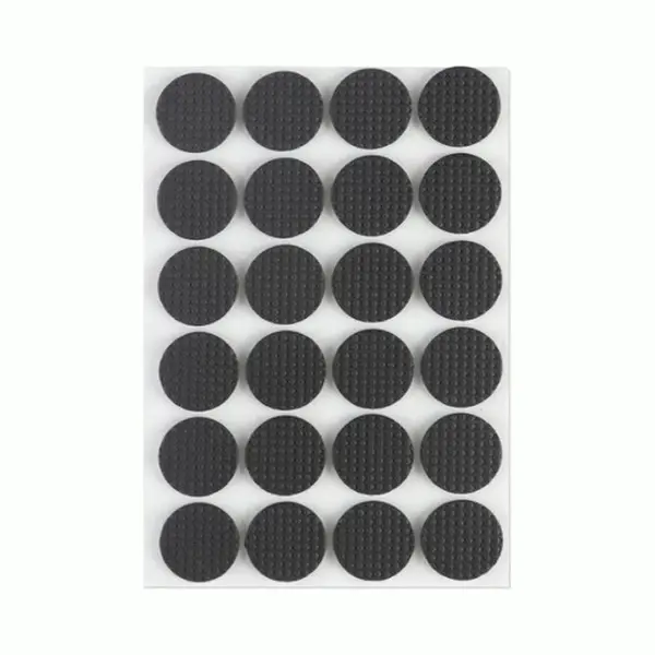 Zelfklevende Meubelonderzetters - 24 Stuks - 2, 2 Cm Dia - Meubel Onderzetters - Vloerbeschermers - Vloerbeschermer - Anti-slip Stoelpoot - Anti-kras thumbnail