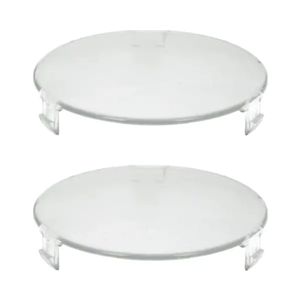 2x Glaasje Verlichting - Verlichtingsglaasje Afzuigkap - 75 X 75 X 18 Mm - Geschikt Voor Atag Ignis Scholtes Whirlpool thumbnail