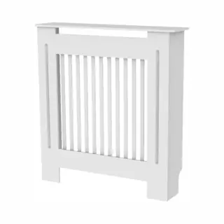 Fativo Radiatorombouw - Radiatoromkasting - Verwarmingsombouw - 78x19x101 Cm - Wit